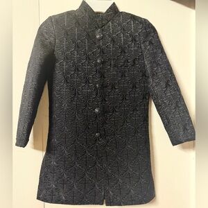 Stylish Black kids Sherwani 4-5 years old Boy